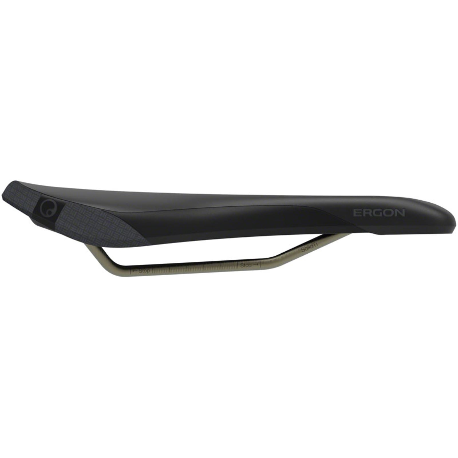 Ergon SM Enduro Pro Saddle - Titanium, Stealth, Men, Small/Medium [MPN: 44071002]_1267167
