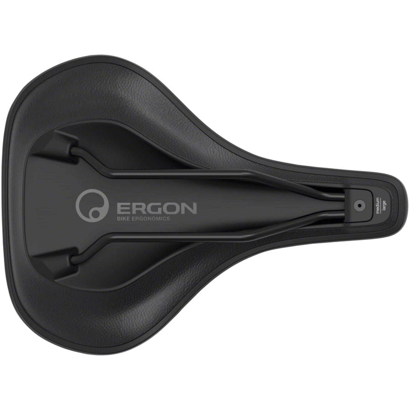 Ergon SC Core Prime Saddle - Black/Gray, Womens, Medium/Large [MPN: 44041008]_1267214