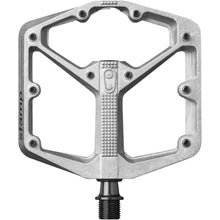 Crankbrothers Stamp 2 Pedals - Platform, Aluminum, 9/16", Raw Silver, Large [MPN: 16362]_1268566