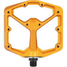 Crankbrothers Stamp 7 Pedals - Platform, Aluminum, 9/16", Orange, Large [MPN: 16277]_1268570