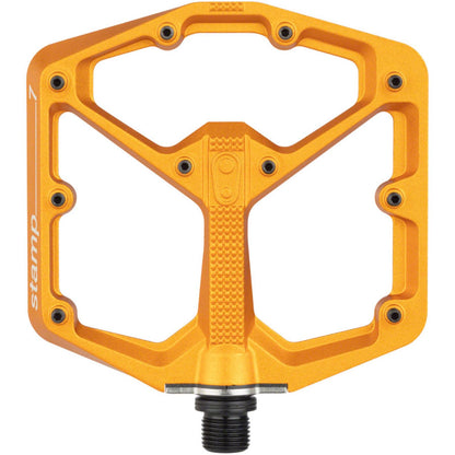 Crankbrothers Stamp 7 Pedals - Platform, Aluminum, 9/16", Orange, Large [MPN: 16277]_1268570