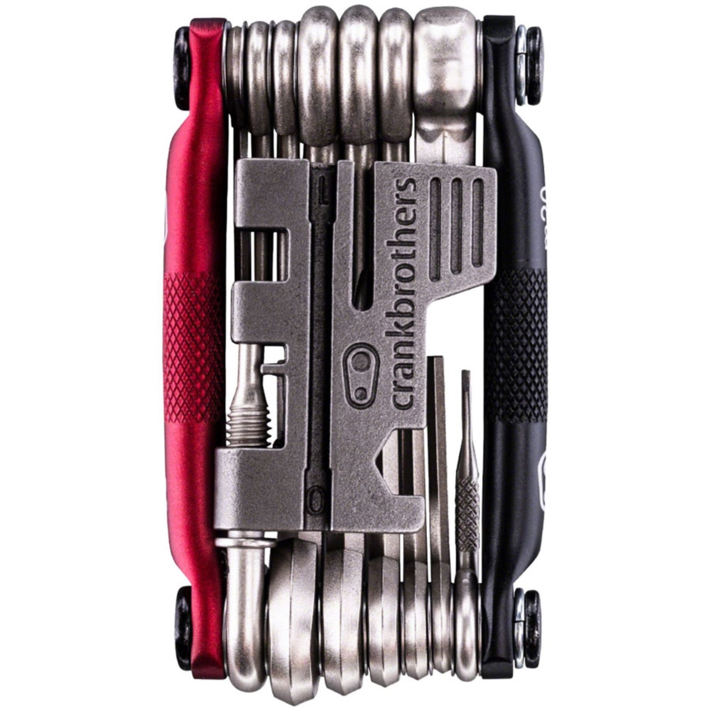 Crankbrothers Multi 20 Tool - Matte Black/Red [MPN: 16404]_1268531