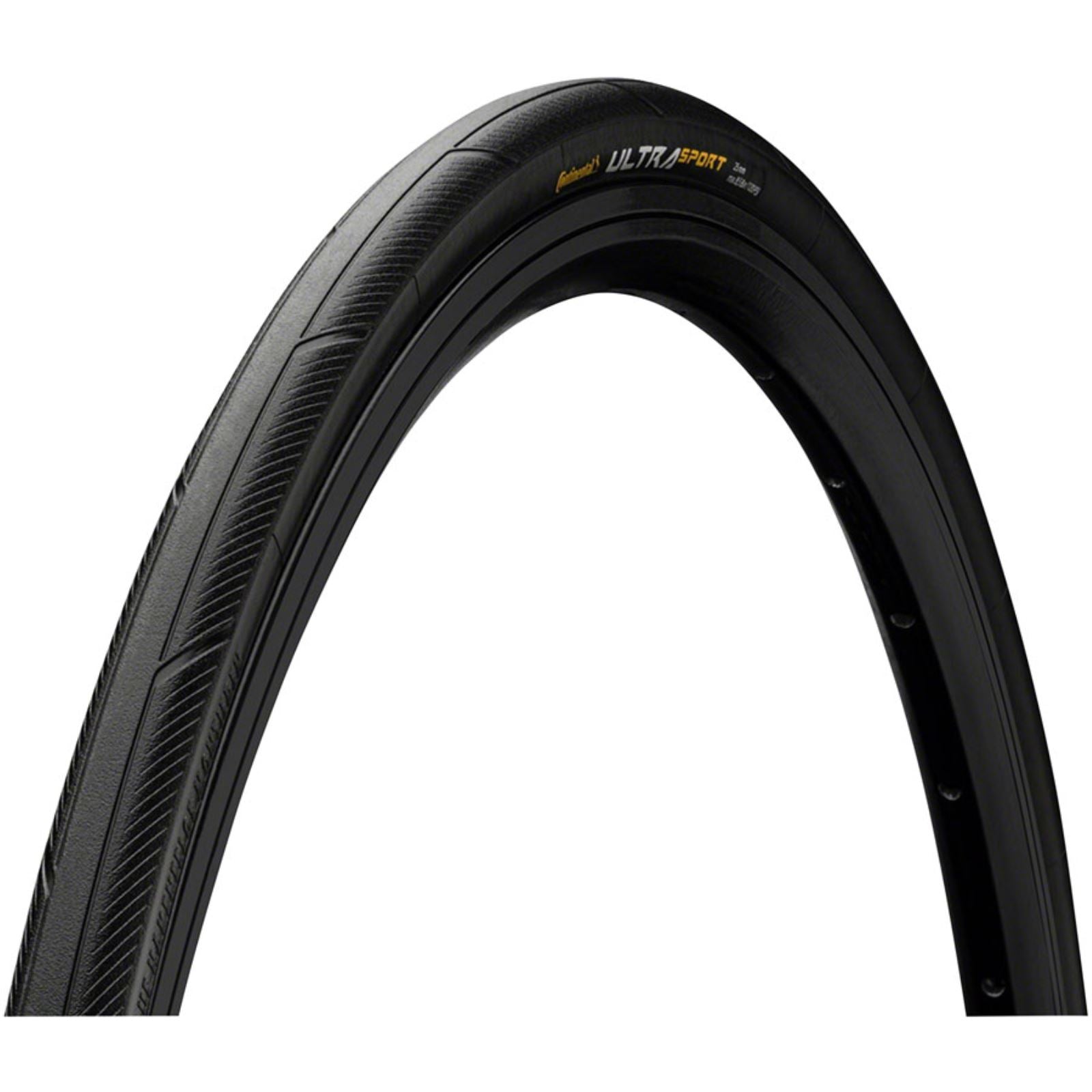 Continental Tire - Bicycle Ultra Sport III Tire - 700 x 25, Clincher, Wire, Black [MPN: C2019225]_1269761