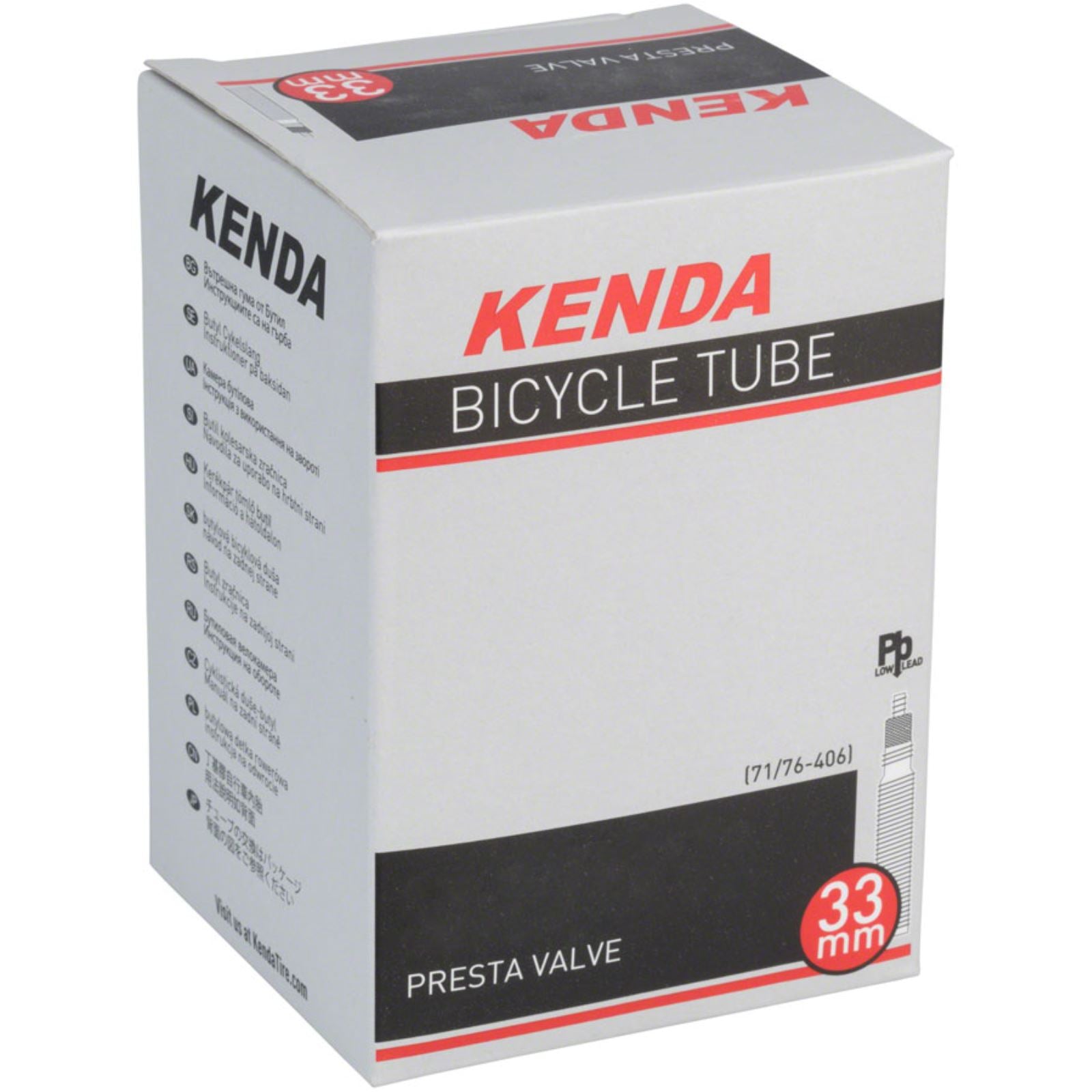 Kenda - Bicycle Kenda Tube - 24 x 2 - 2.4, 32mm Presta Valve 12240010_1269924