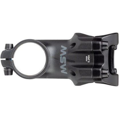 MSW 17 Stem - 60mm - 31.8 Clamp +/-17, 1 1/8" - Aluminum - Black [MPN: 17-000273]_1270088