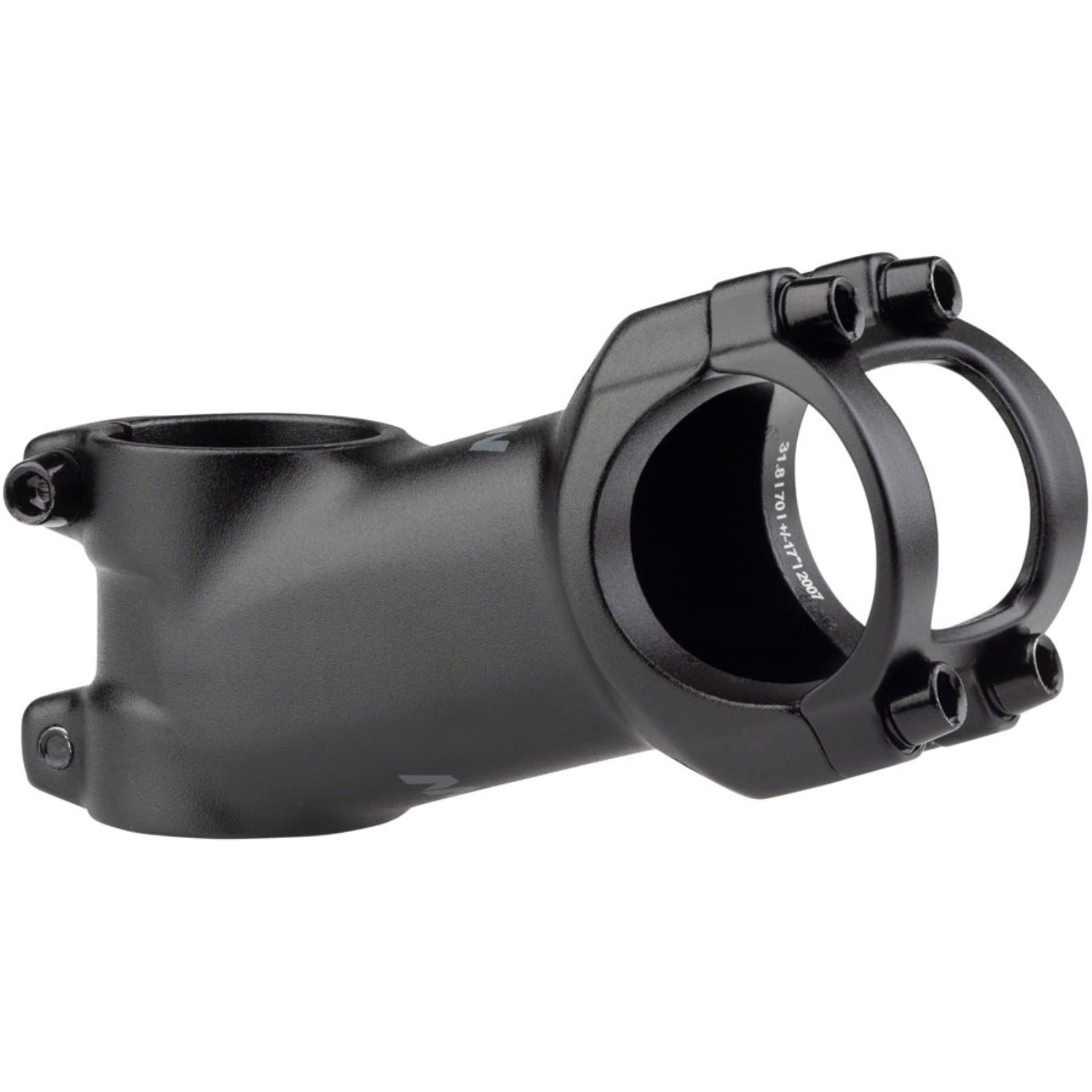 MSW 17 Stem - 70mm - 31.8 Clamp +/-17, 1 1/8" - Aluminum - Black [MPN: 17-000273]_1270089