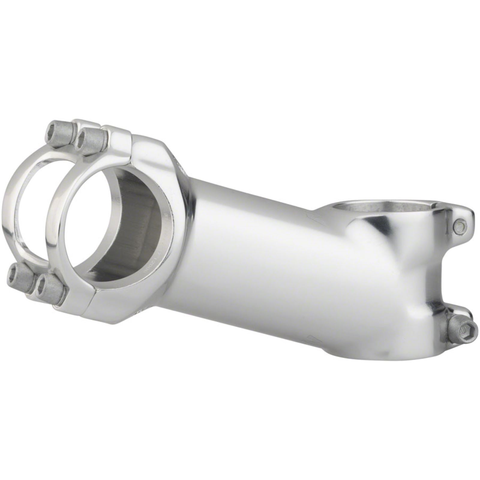 MSW 17 Stem - 90mm - 31.8 Clamp +/-17, 1 1/8" - Aluminum - Silver [MPN: 17-000281]_1270096
