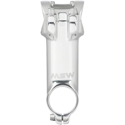 MSW 17 Stem - 90mm - 31.8 Clamp +/-17, 1 1/8" - Aluminum - Silver [MPN: 17-000281]_1270097