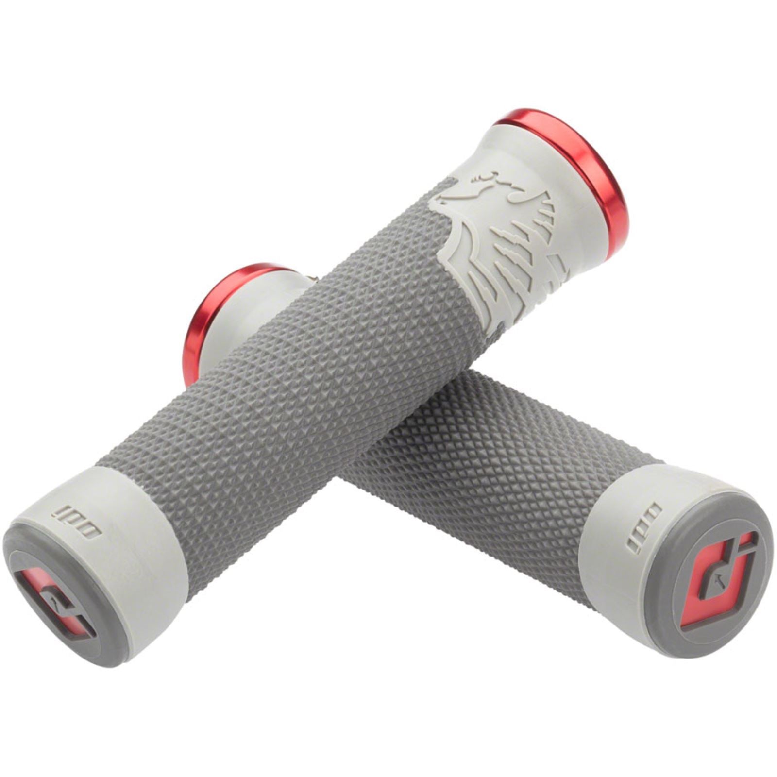 ODI AG2 Grips - Graphite, Cool Gray, Lock-On [MPN: D35A2HG-R]_1270260