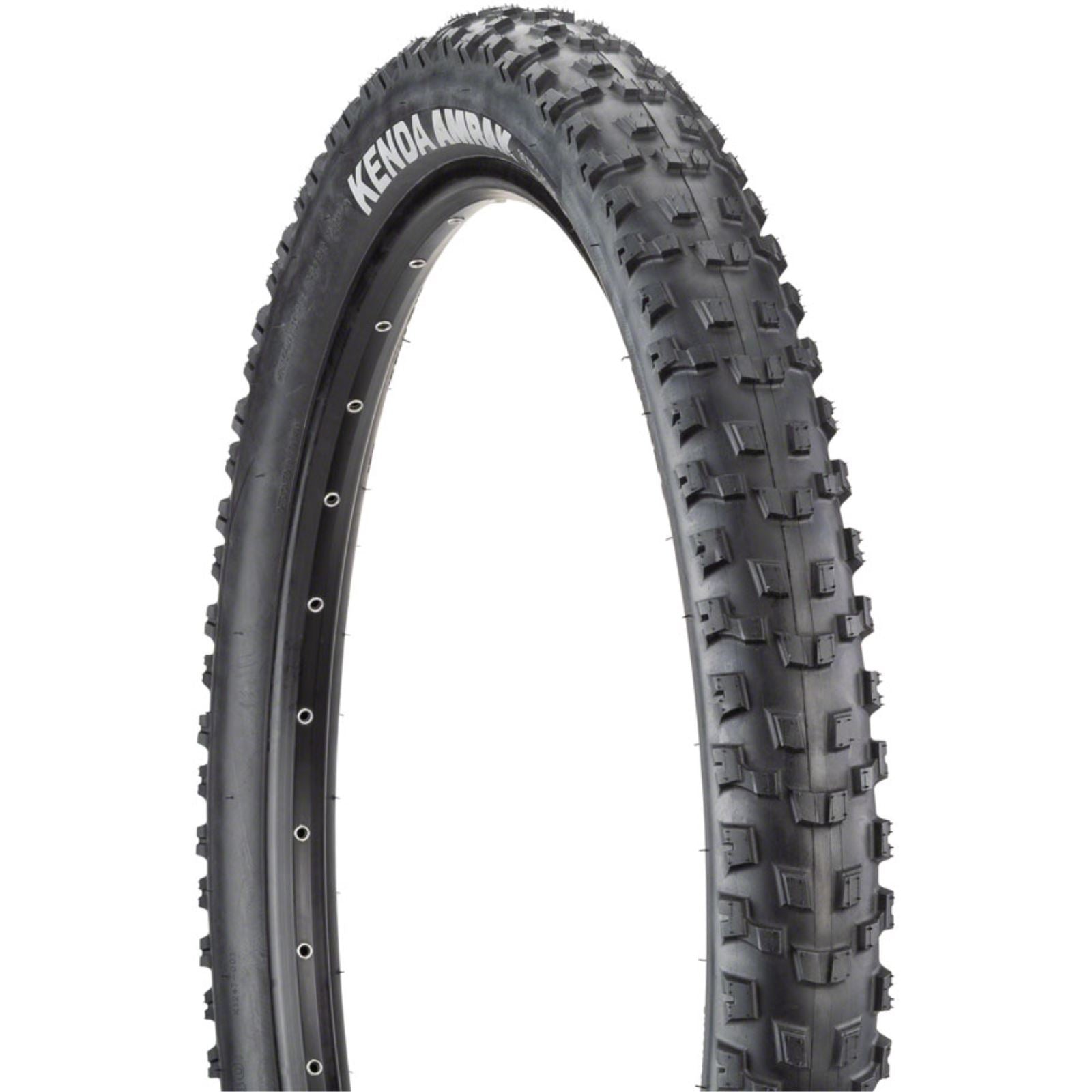 Kenda - Bicycle Kenda K1247 Amrak Tire - 27.5 x 2.2, Clincher, Wire, Black, 30tpi [MPN: 1271247001]_1270350