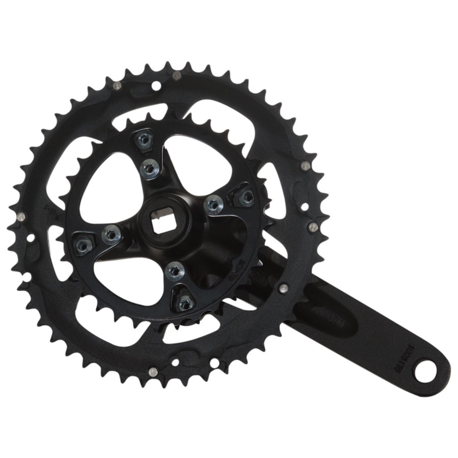 Samox G3s Crankset - 170mm, 9-10 Speed, JIS Square Taper, Black [MPN: AF37M-232AS-BB0-170]_1270828