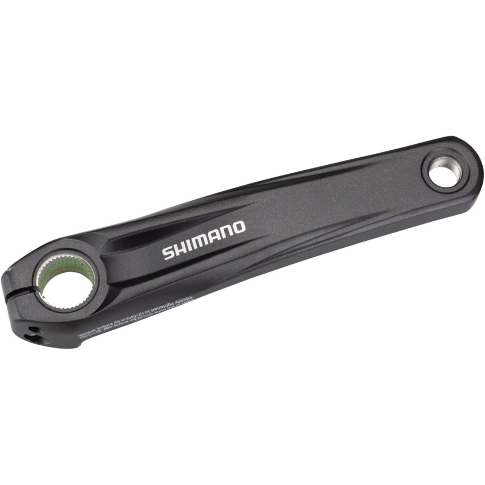 Shimano STEPS FC-E8000 Ebike Crank Arm Set - 165mm, Black [MPN: EFCE8000AX]_1270946