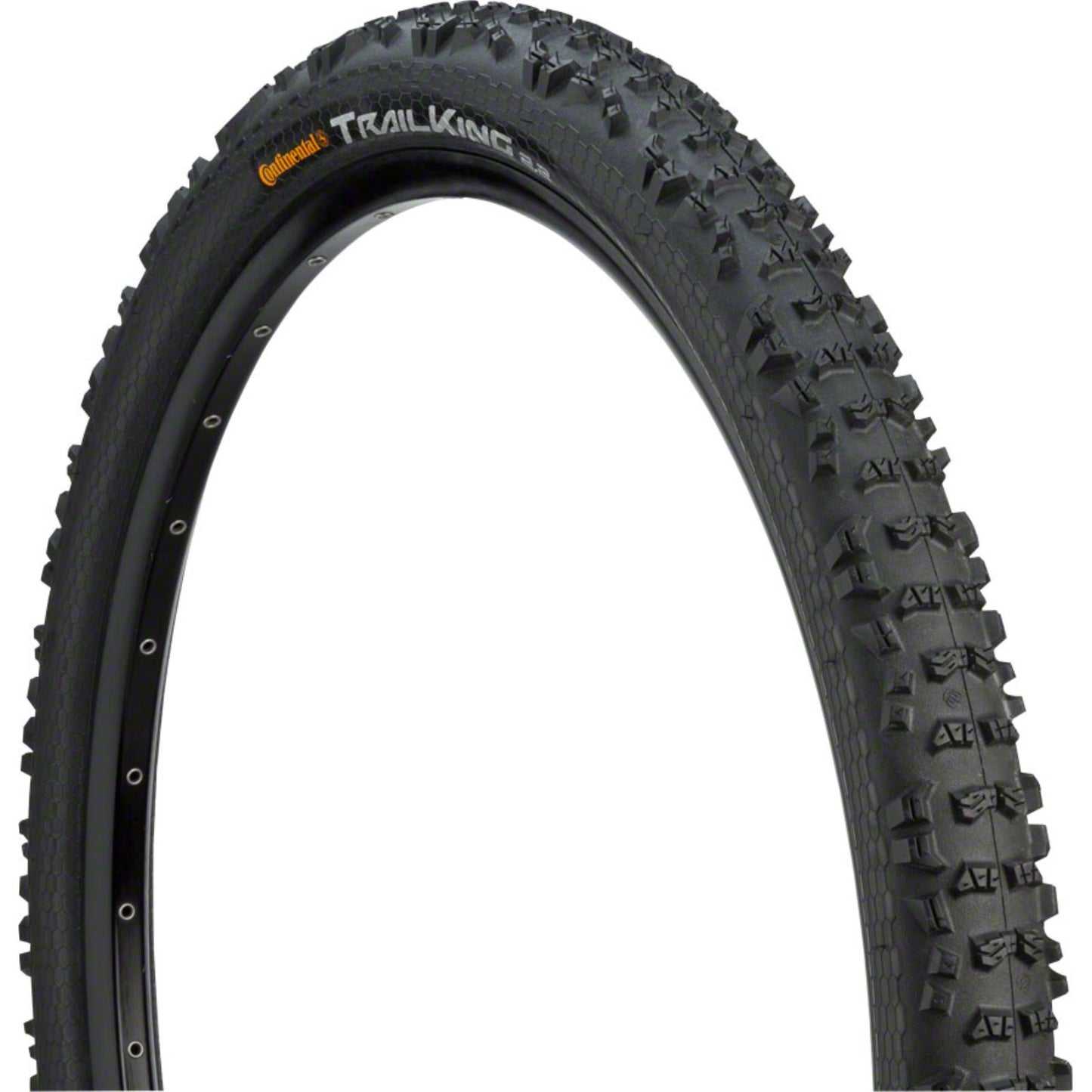Continental Tire - Bicycle Trail King Tire - 27.5 x 2.4, Tubeless, Folding, Black, ShieldWall [MPN: C1230034]_1271379