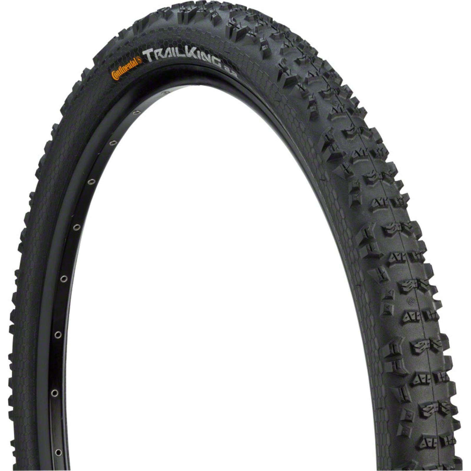 Continental Tire - Bicycle Trail King Tire - 27.5 x 2.4, Tubeless, Folding, Black, ShieldWall [MPN: C1230034]_1271379