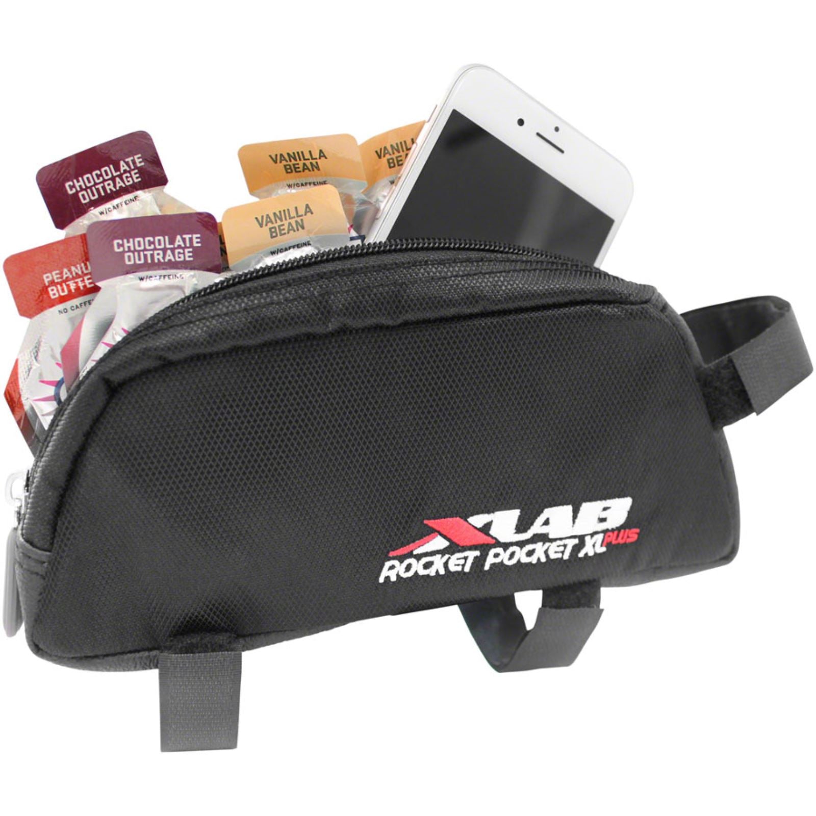 XLAB Rocket Pocket XL Plus Top Tube Bag - Black [MPN: 2737]_1271783