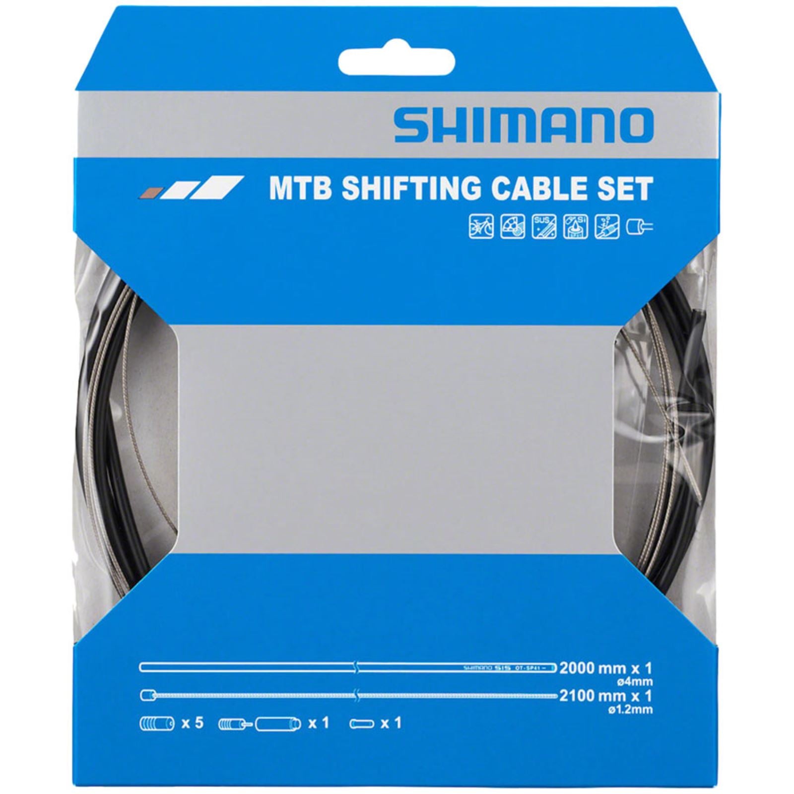 Shimano Rear Derailleur Cable - Stainless Steel - OT-SP41  [MPN: Y60098023]_1271895
