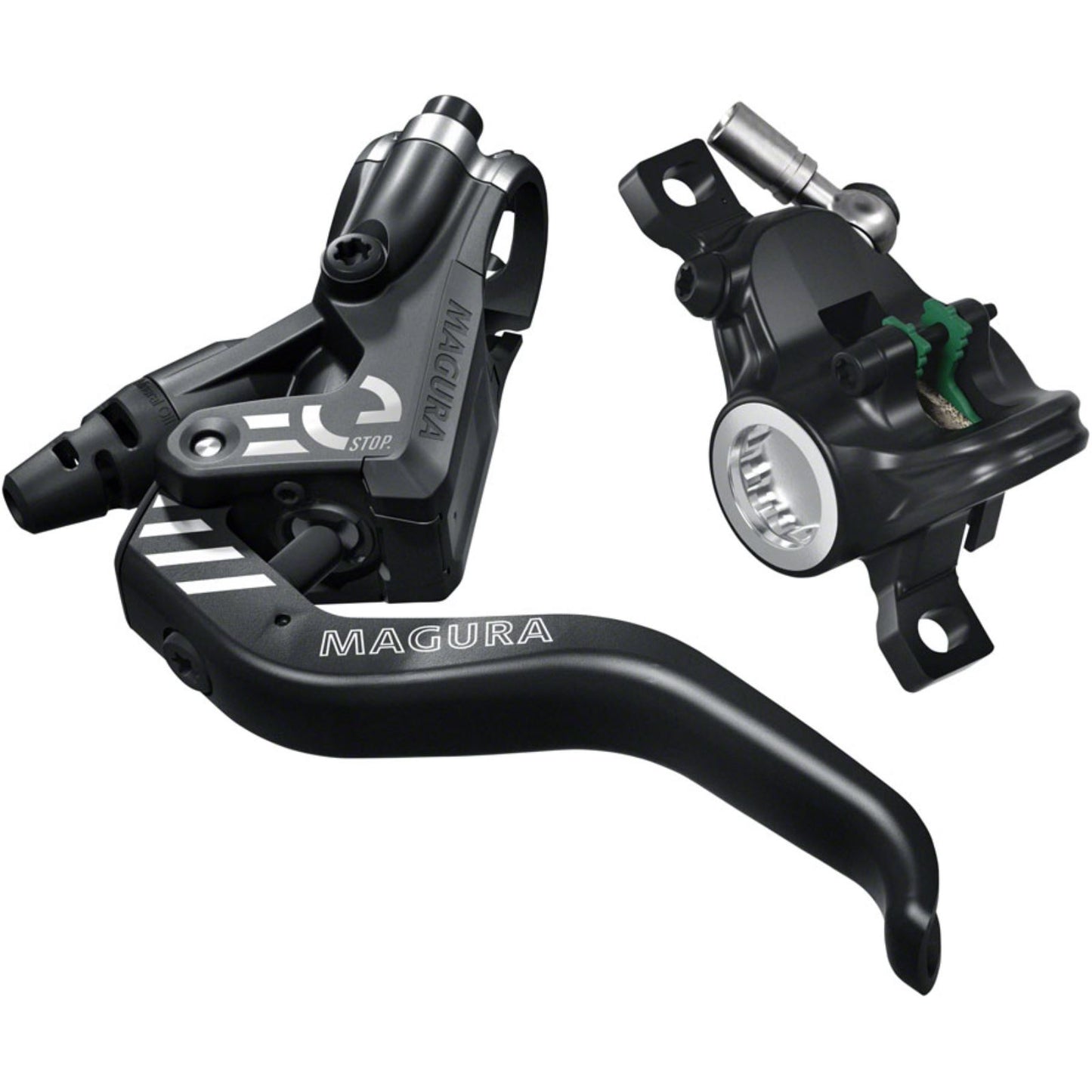 Magura MT4 eSTOP Disc Brake and Lever - Front or Rear, Black [MPN: 2702000-]_1271989