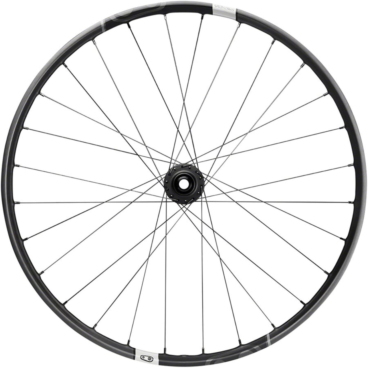 Crankbrothers Synthesis E Alloy Front Wheel - 27.5", 15 x 110mm, 6-Bolt, Black [MPN: 16406]_1273747