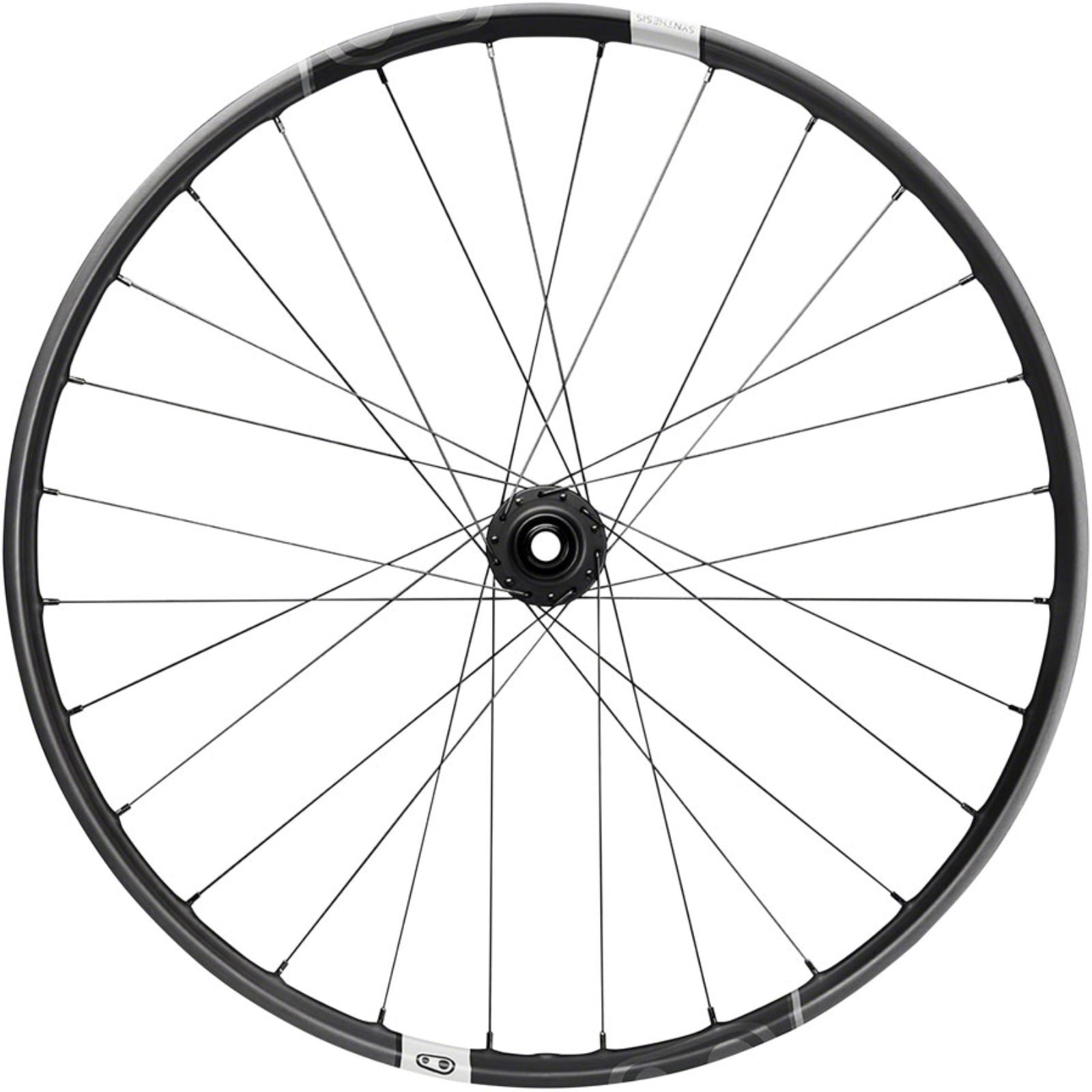 Crankbrothers Synthesis E Alloy Front Wheel - 27.5", 15 x 110mm, 6-Bolt, Black [MPN: 16406]_1273747