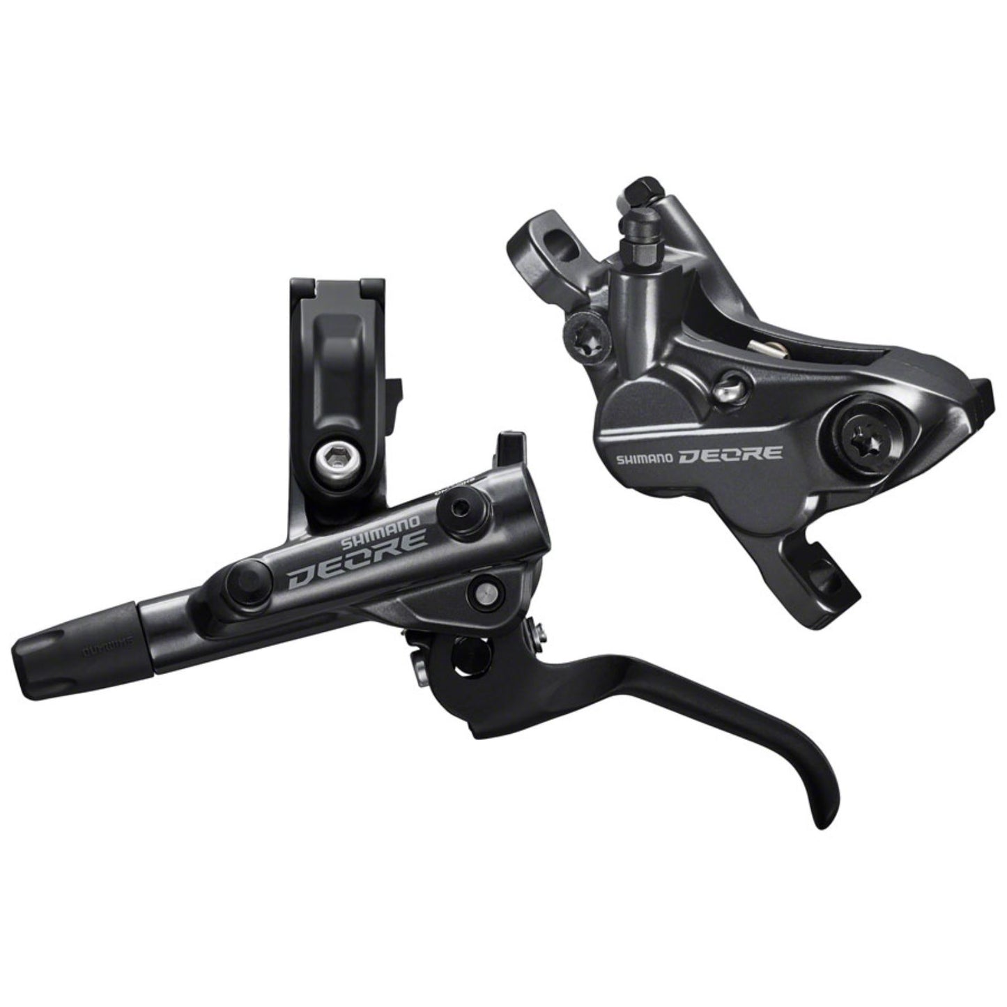 Shimano Deore BL-M6100/BR-M6120 Disc Brake and Lever - Front, Gray [MPN: EM61201JLFPRA100]_1274692
