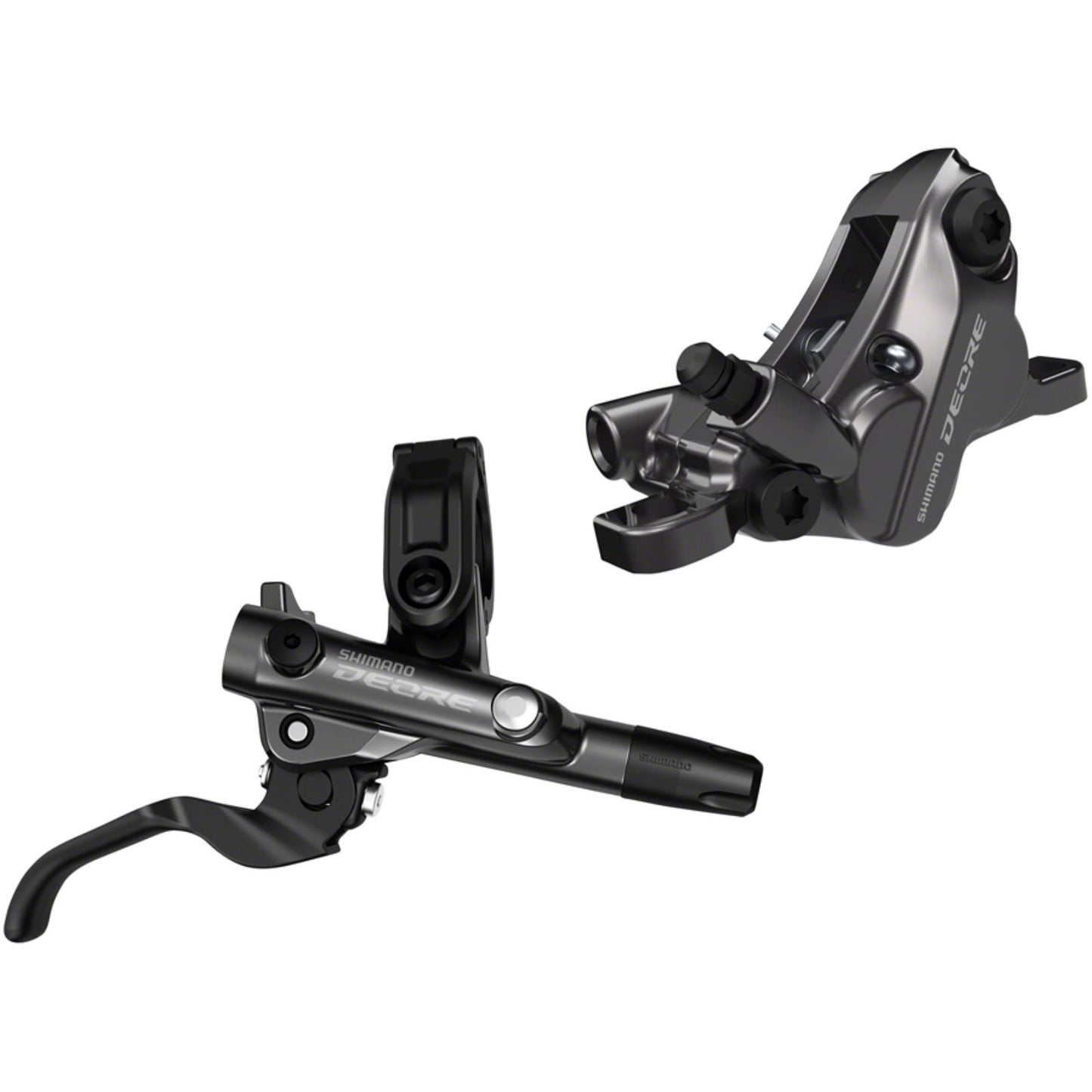 Shimano Deore BL-M6100/BR-M6120 Disc Brake and Lever - Rear, Gray [MPN: EM61201JRRXRA170]_1274693