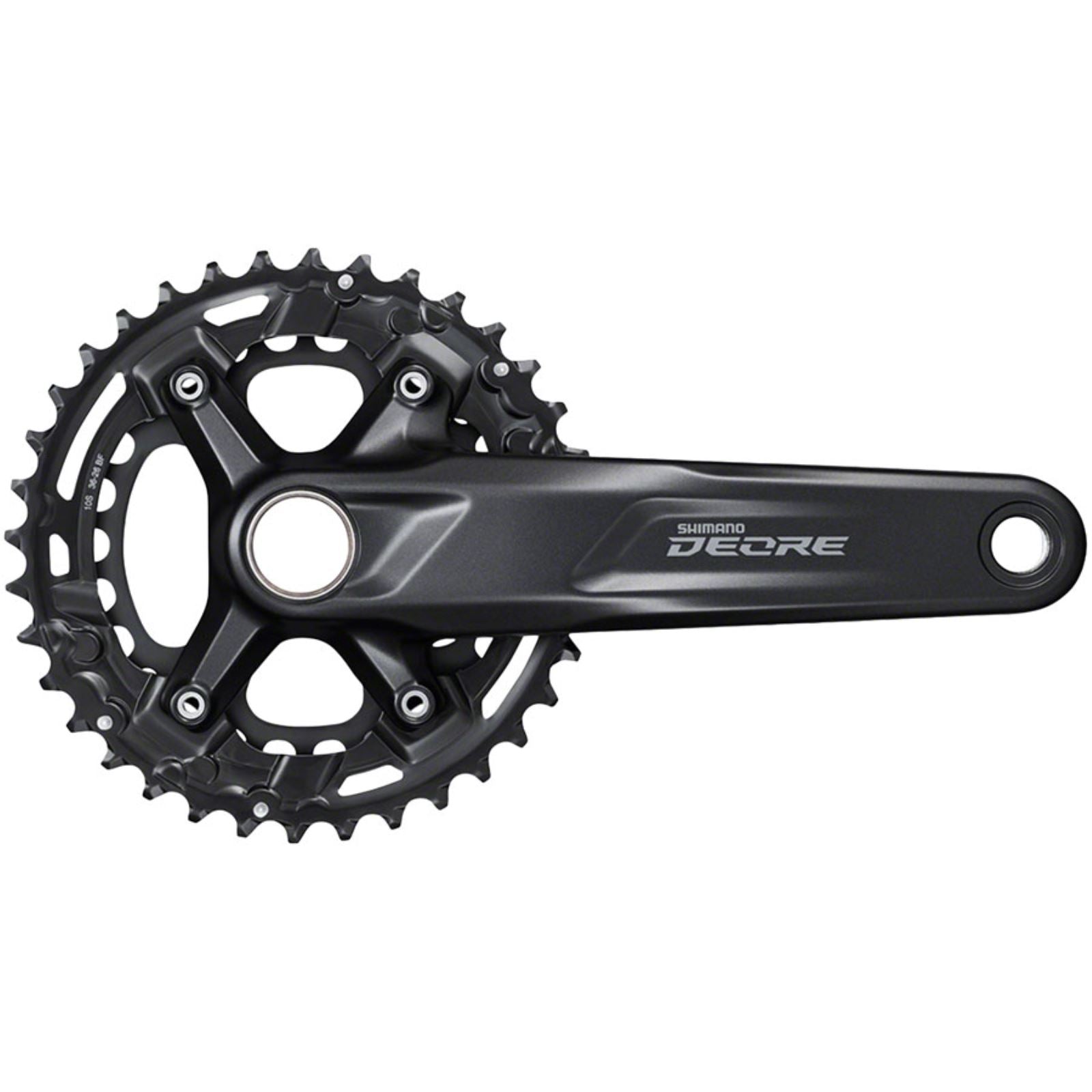 Shimano Crankset - 175mm - 10-Speed - 96/64 BCD - Black [MPN: EFCM41002BEX66]_1274697