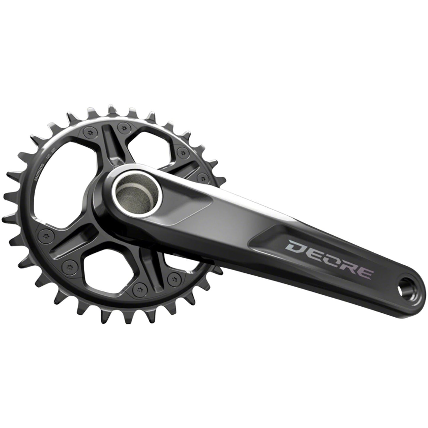 Shimano Deore FC-M6120-1 Crankset - 175mm, 12-Speed, 32t, Black [MPN: EFCM61201EXA2]_1274754