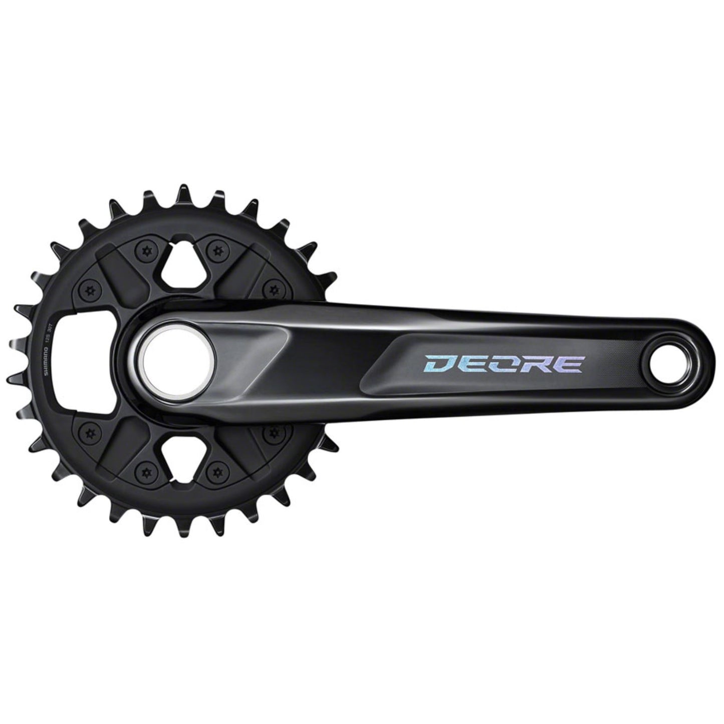 Shimano Deore FC-M6120-1 Crankset - 175mm, 12-Speed, 32t, Black [MPN: EFCM61201EXA2]_1274755