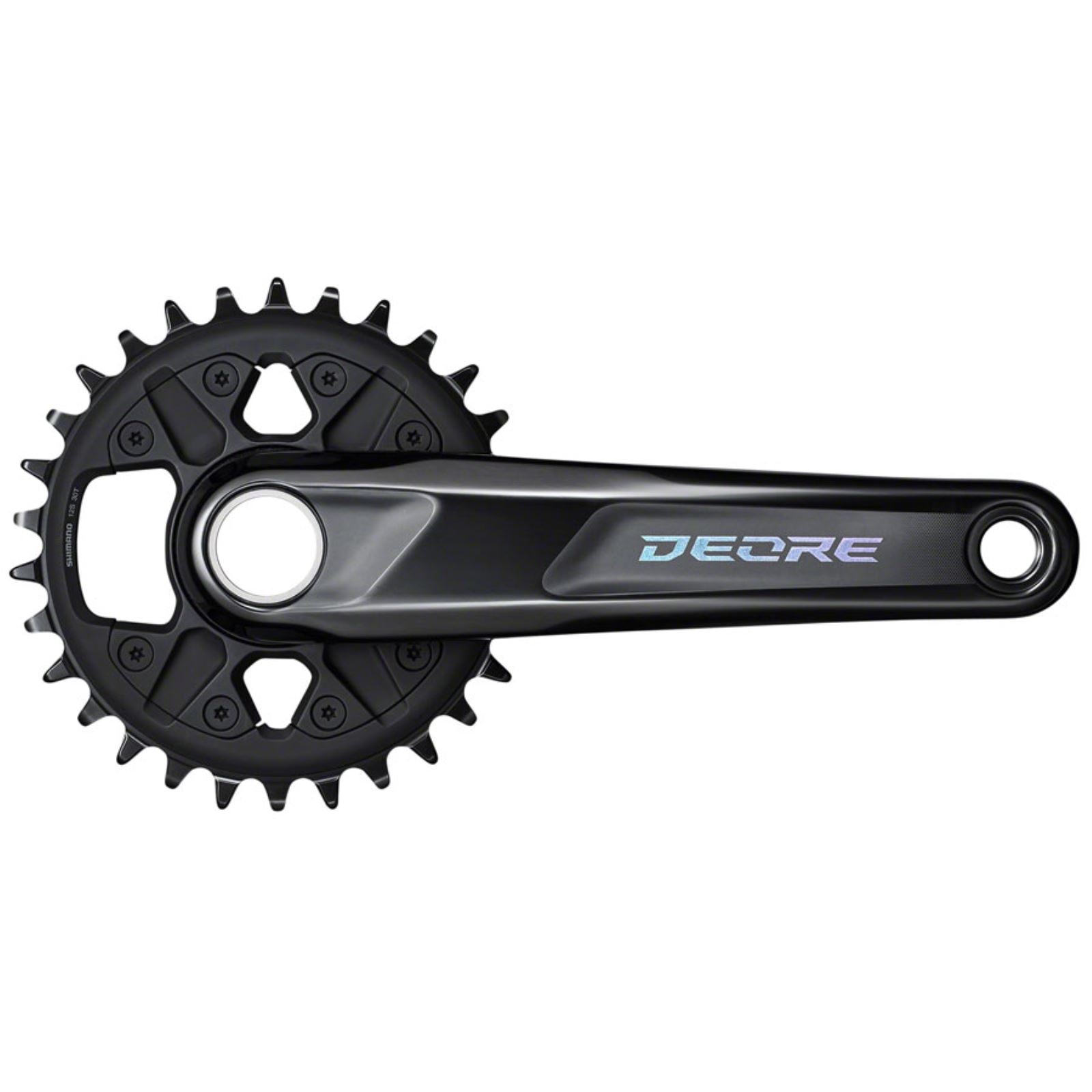 Shimano Deore FC-M6120-1 Crankset - 175mm, 12-Speed, 32t, Black [MPN: EFCM61201EXA2]_1274755