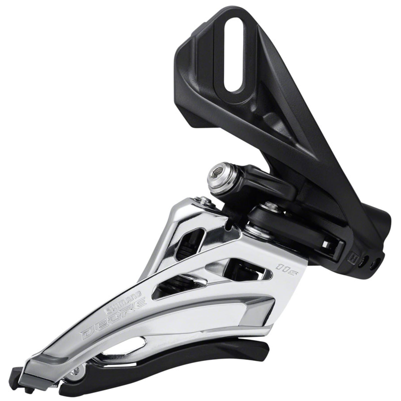 Shimano Front Derailleur - 11-Speed - Double - Side Swing - Black/Silver [MPN: IFDM5100D4]_1274763