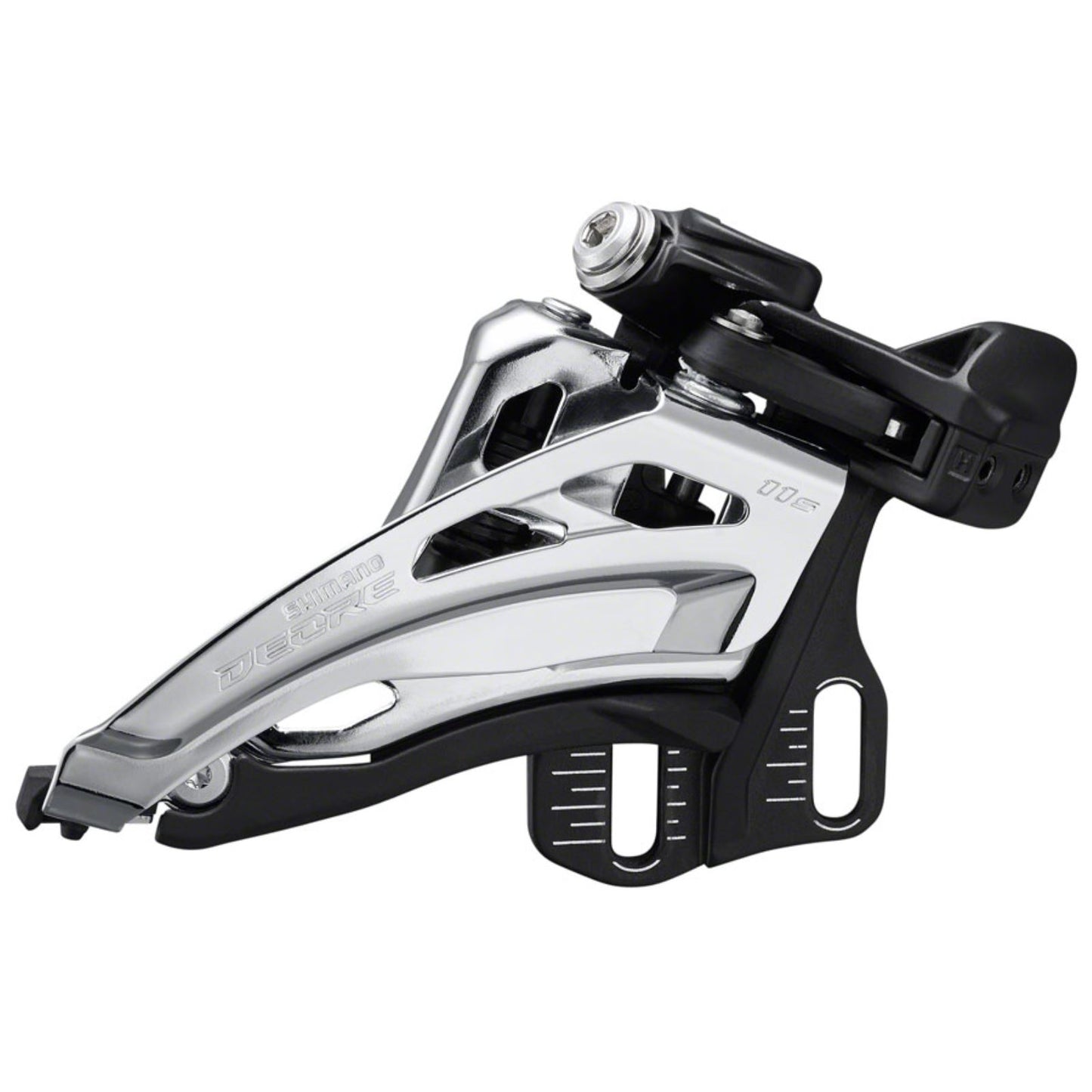 Shimano Front Derailleur - 11-Speed - Double - Side Swing - Black/Silver [MPN: IFDM5100E4]_1274764