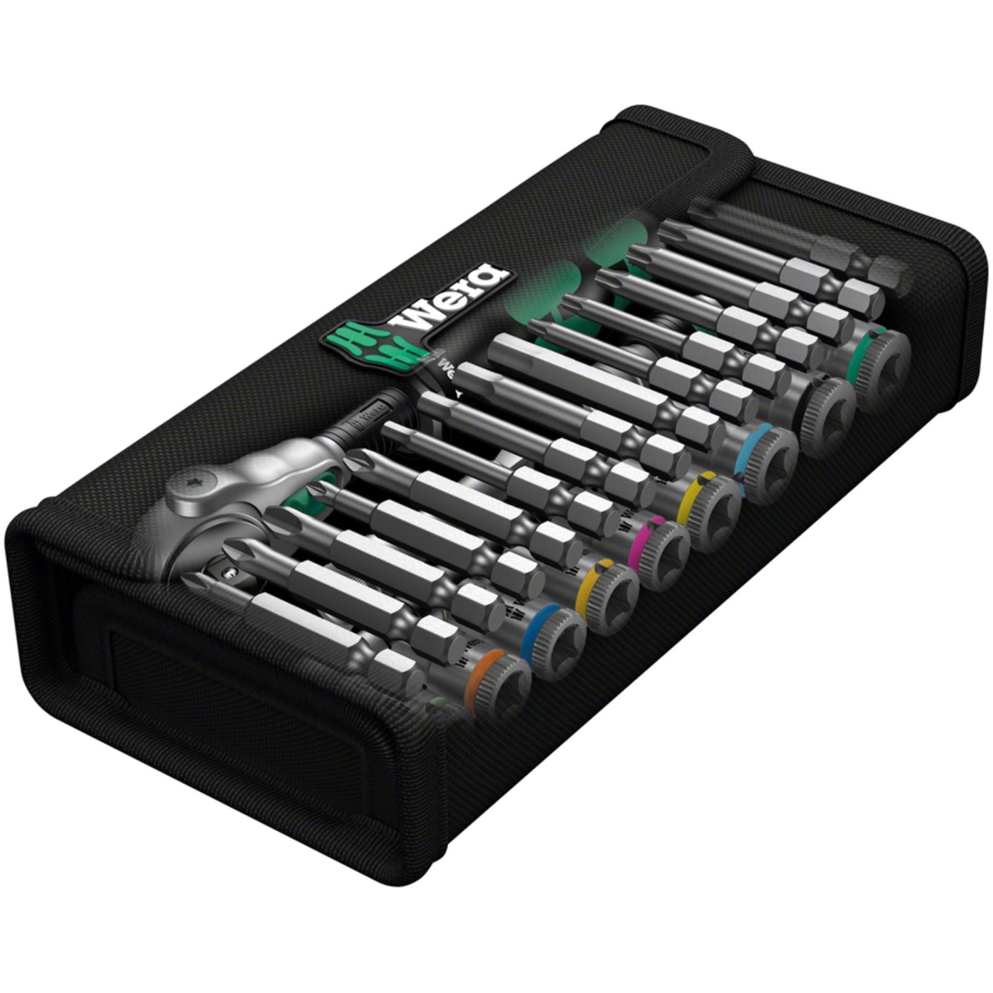 Wera 8100 SA 6 Zyklop Speed Ratchet Set - 1/4" Drive, Metric [MPN: 05004016001]_1274967