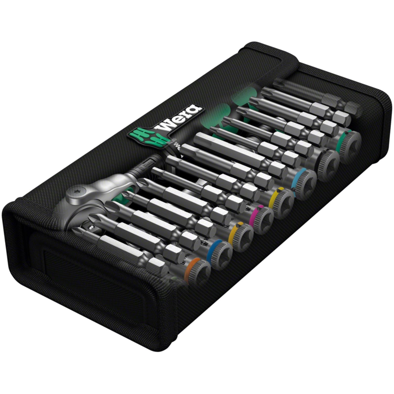 Wera 8100 SA 6 Zyklop Speed Ratchet Set - 1/4" Drive, Metric [MPN: 05004016001]_1274967