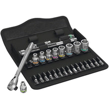 Wera 8100 SA 8 Zyklop Metal Ratchet Set 1/4" Drive, Metric, Switch Lever [MPN: 05004018001]_1274968