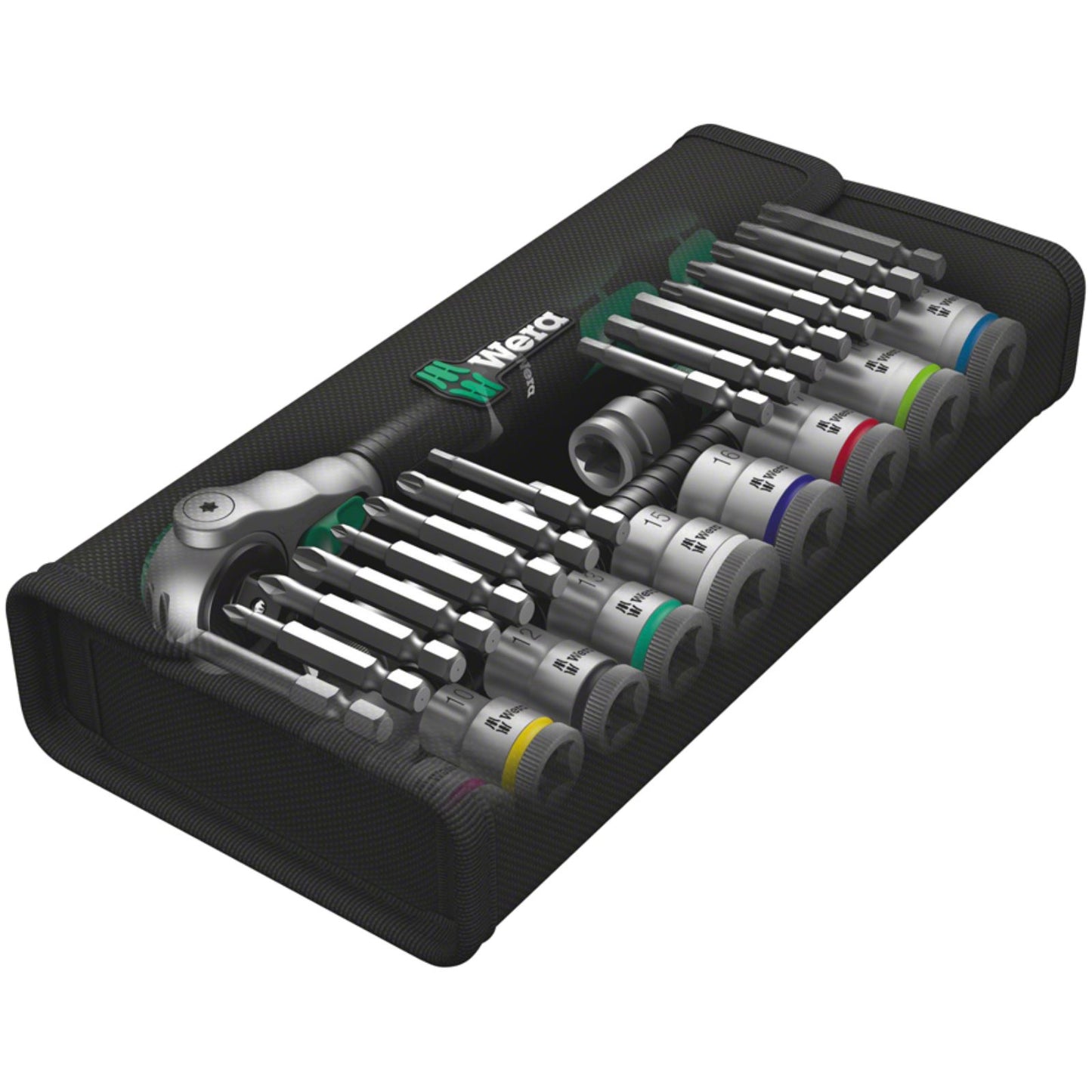 Wera 8100 SB 6 Zyklop Speed Ratchet Set - 3/8" Drive, Metric [MPN: 05004046001]_1274970