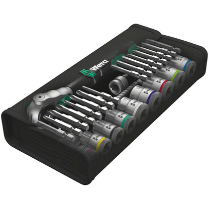 Wera 8100 SB 6 Zyklop Speed Ratchet Set - 3/8" Drive, Metric [MPN: 05004046001]_1274970