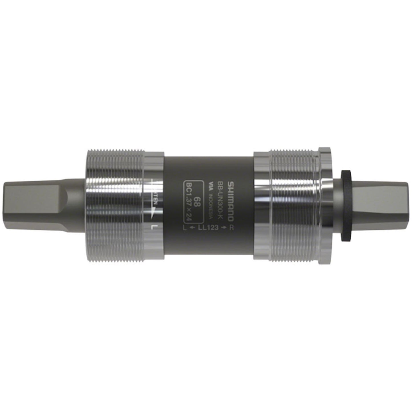 Shimano BB-UN300-K Bottom Bracket - English, 68 x 122.5mm Spindle [MPN: EBBUN300KB23XW]_1276059