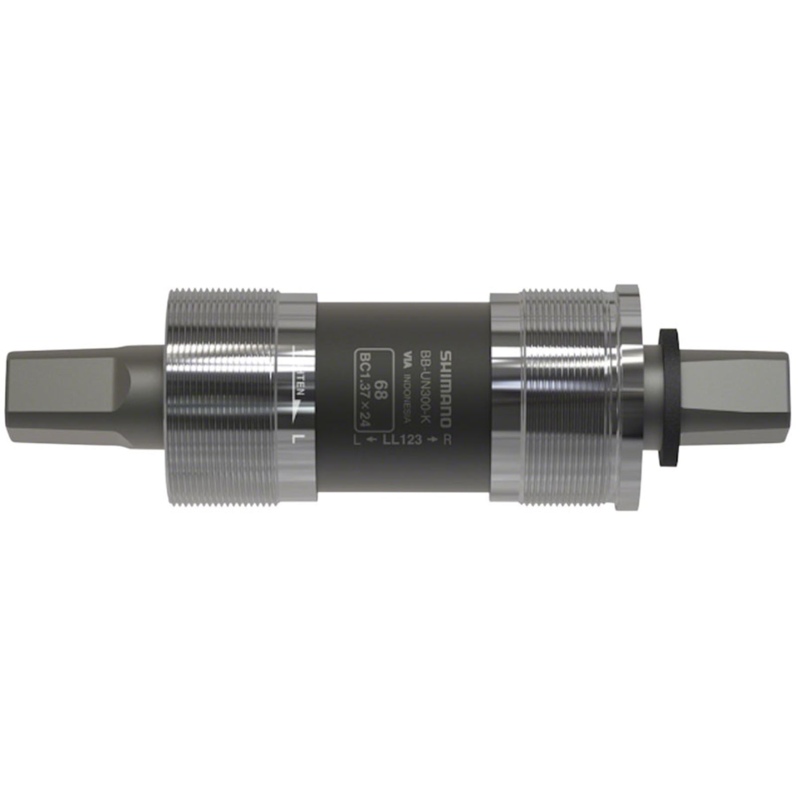 Shimano BB-UN300-K Bottom Bracket - English, 68 x 127.5mm Spindle [MPN: EBBUN300KB27X]_1276060