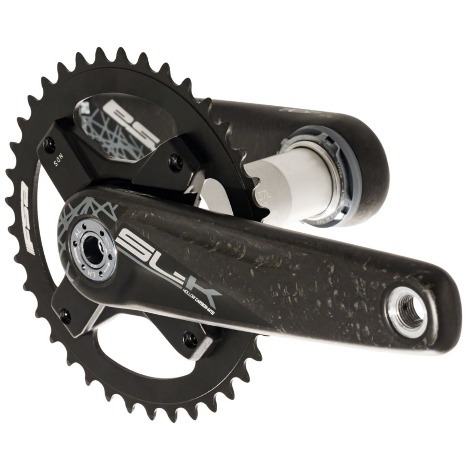 Full Speed Ahead SL-K Light BB392 Tandem Front Crankset - 175mm, 38t, Black [MPN: 33200320025031]_1276604