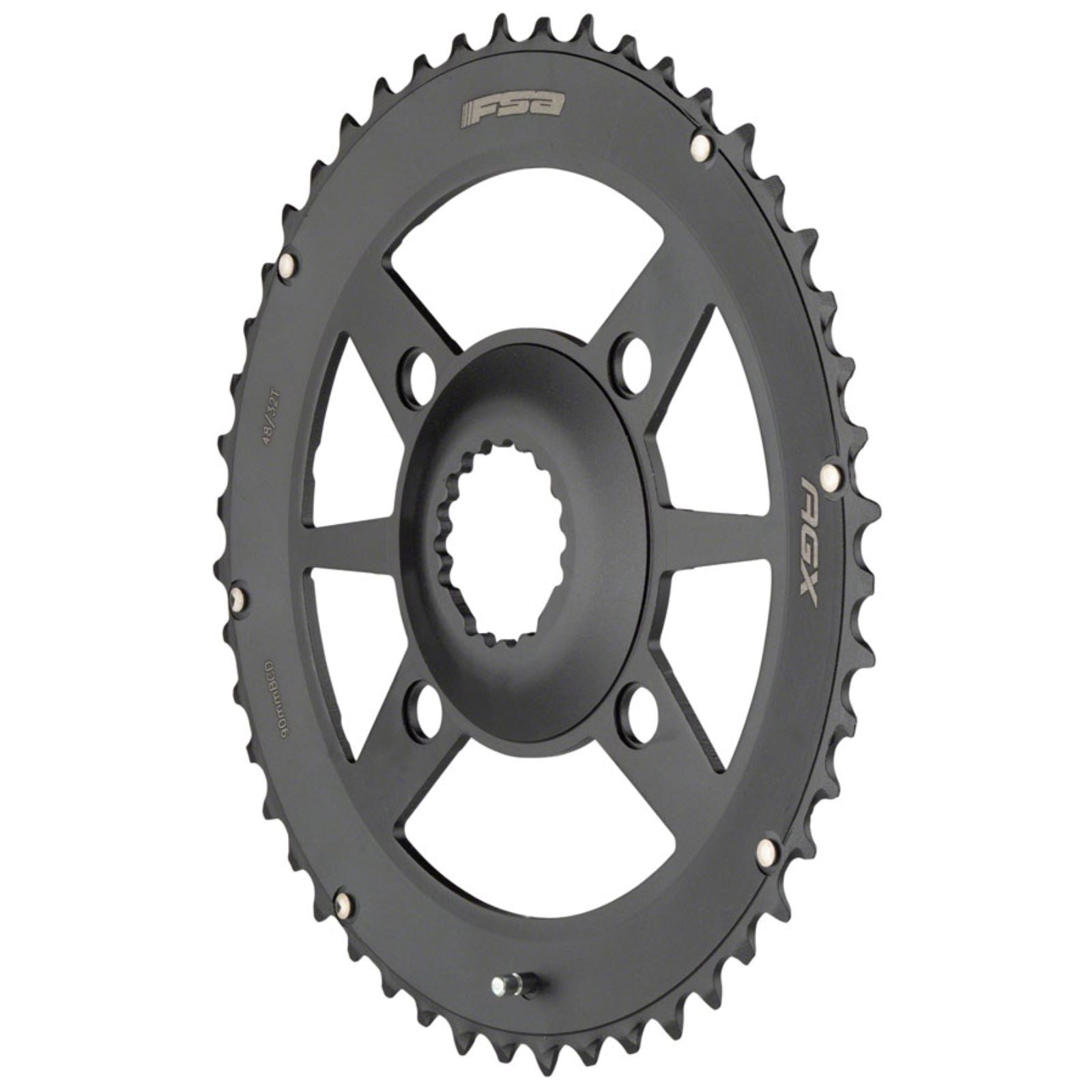 Full Speed Ahead Gossamer AGX Direct Mount Chainring - 48t, Black [MPN: 370-0143004050]_1276581