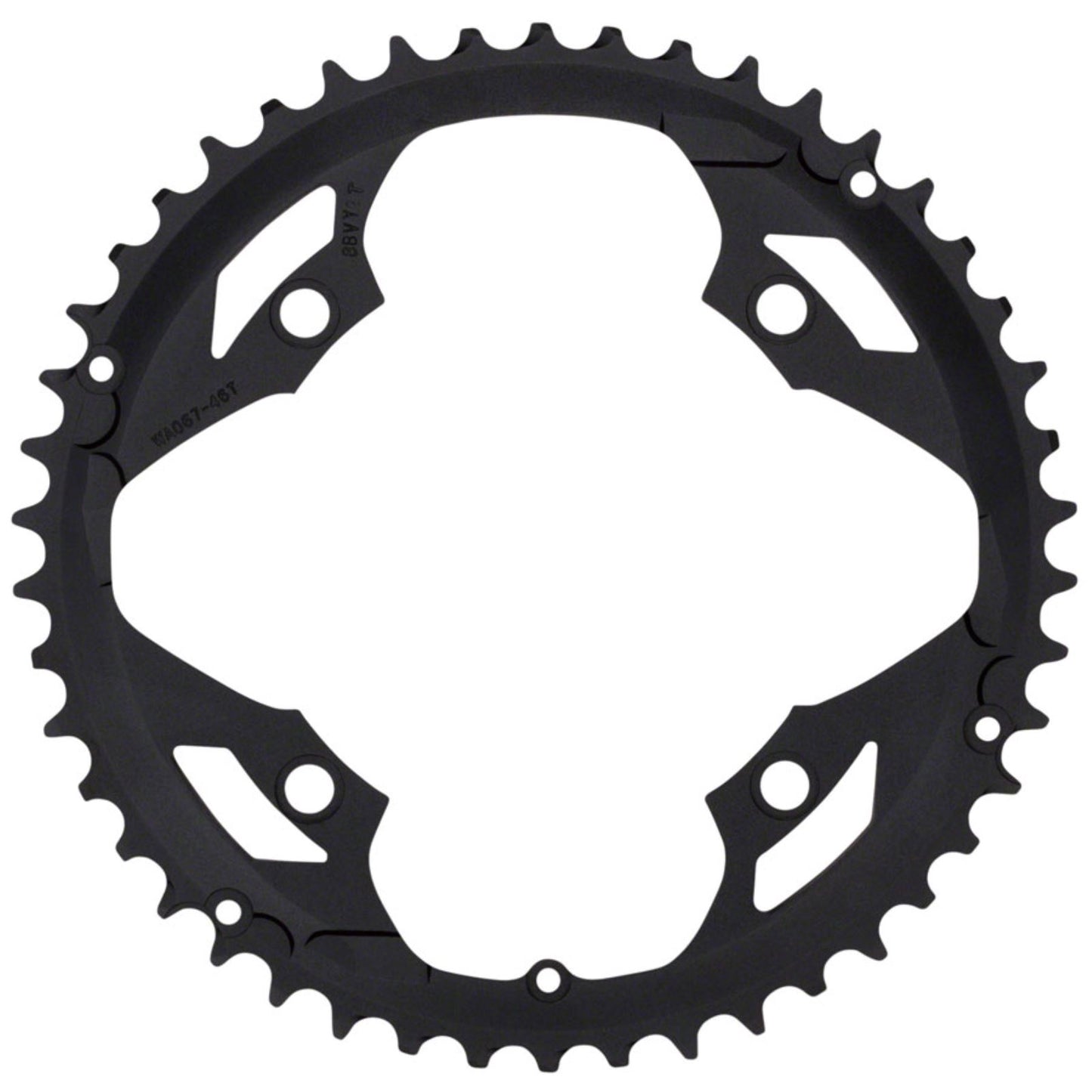 Full Speed Ahead Omega/Vero Pro Road Chainring - 46t, 120mm BCD, Black [MPN: 370-0045003050]_1276584