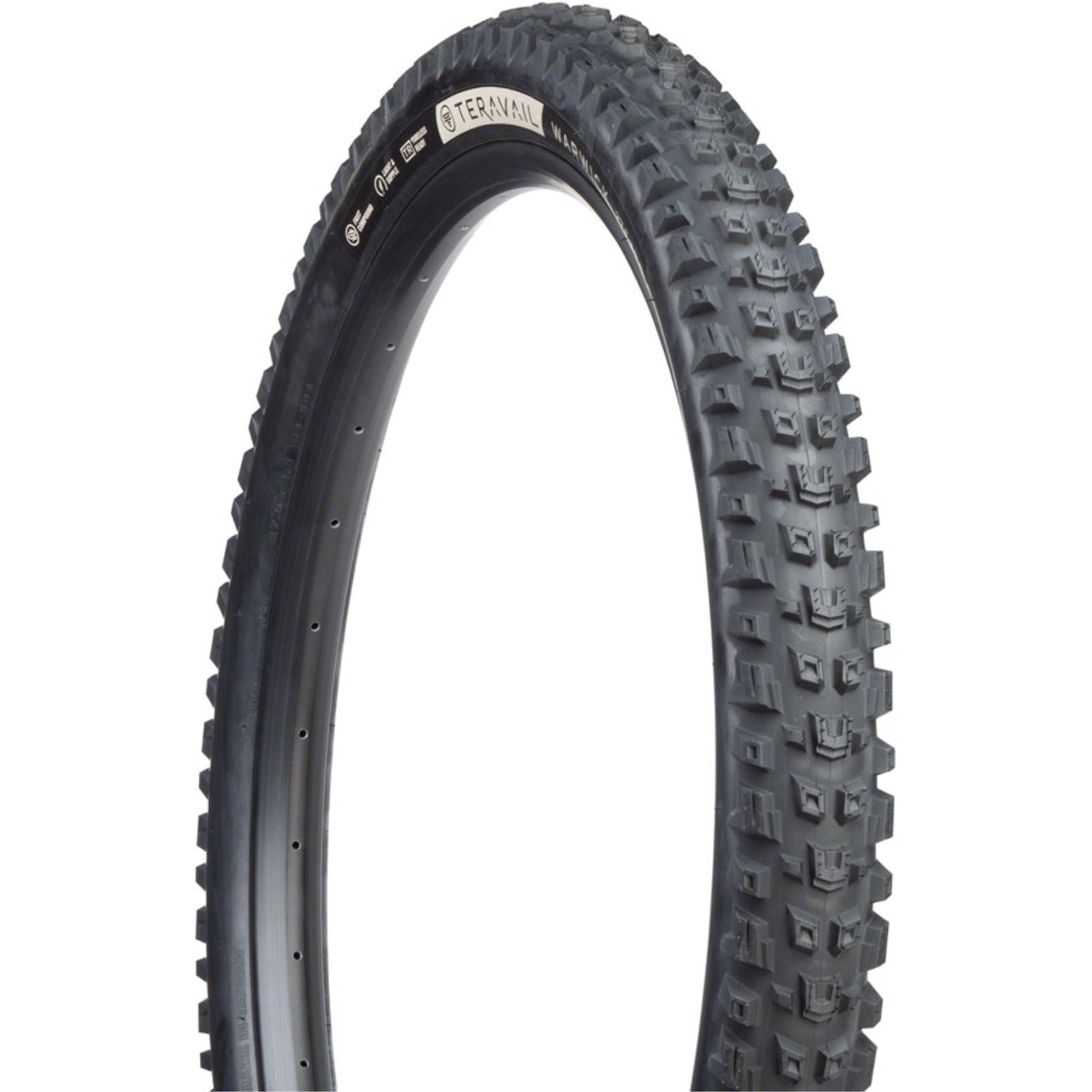 Teravail Warwick Tire - 27.5 x 2.5, Black, Light and Supple, Fast Compound [MPN: 19-000336]_1276646