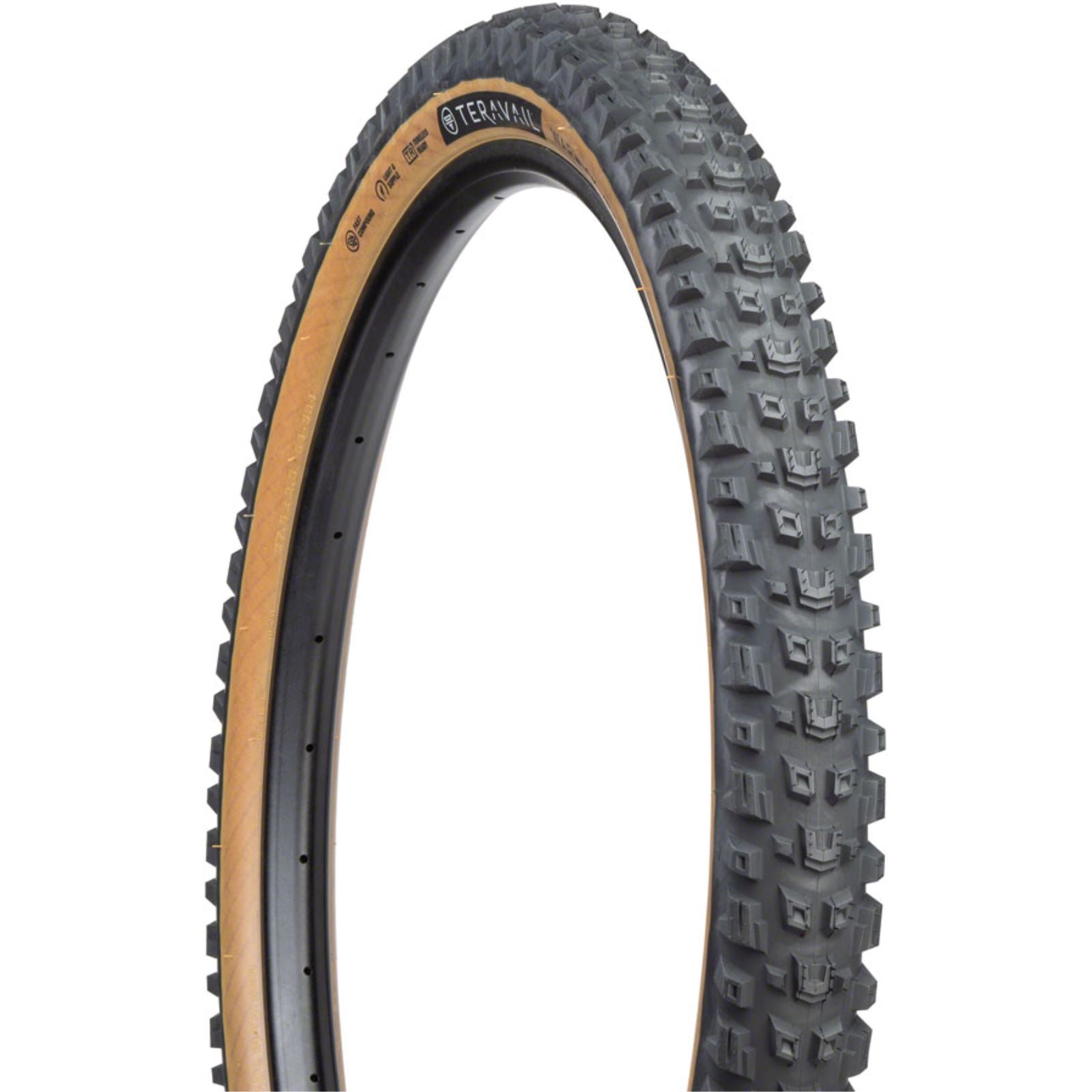 Teravail Warwick Tire - 27.5 x 2.5, Tan, Light and Supple, Fast Compound [MPN: 19-000336]_1276649