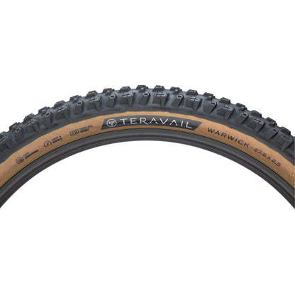 Teravail Warwick Tire - 27.5 x 2.5, Tan, Light and Supple, Fast Compound [MPN: 19-000336]_1276578