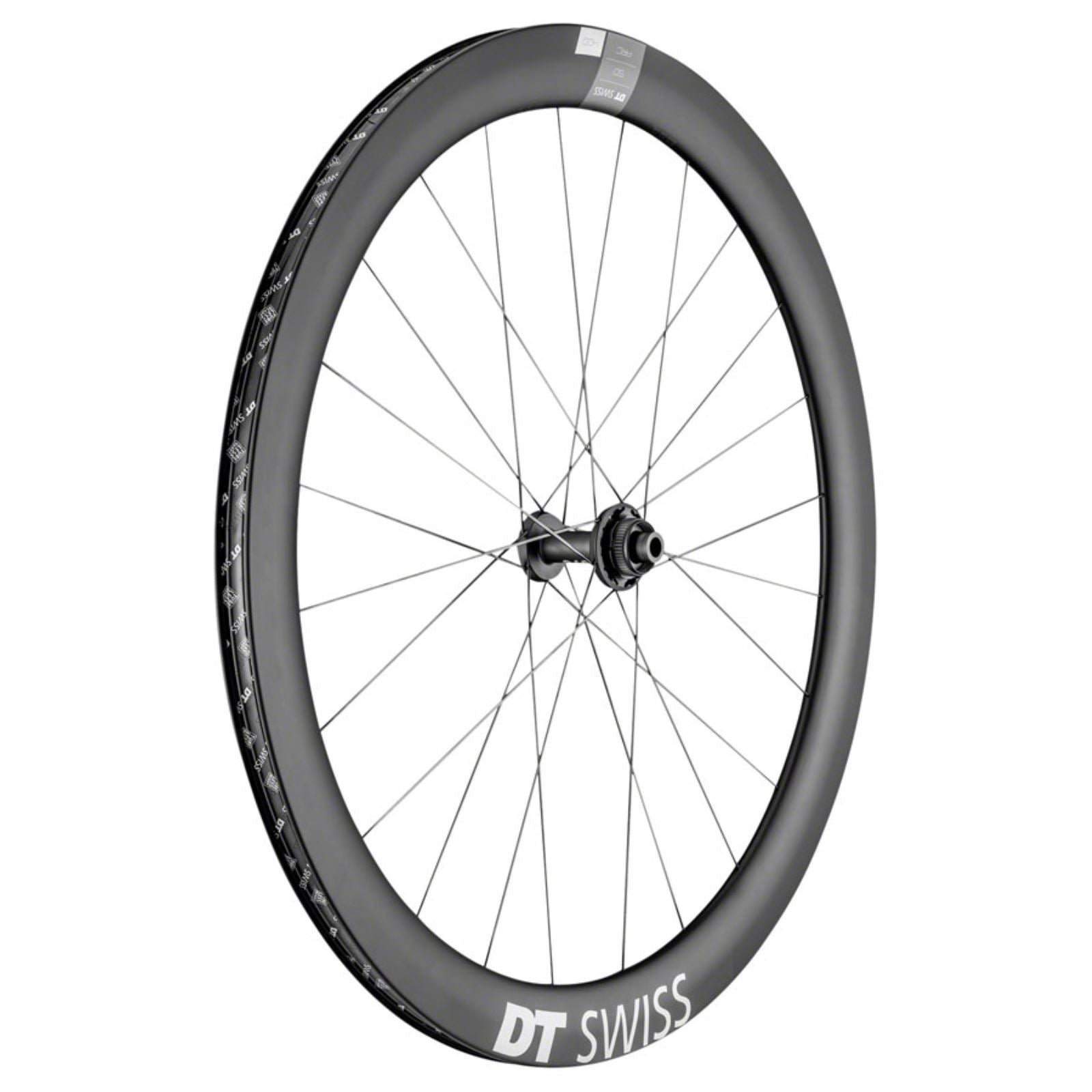 DT Swiss ARC1400 DiCut Front Wheel - 50mm, 700c, 12 x 100mm, Black [MPN: WARC140AIDXCA12593]_1277502