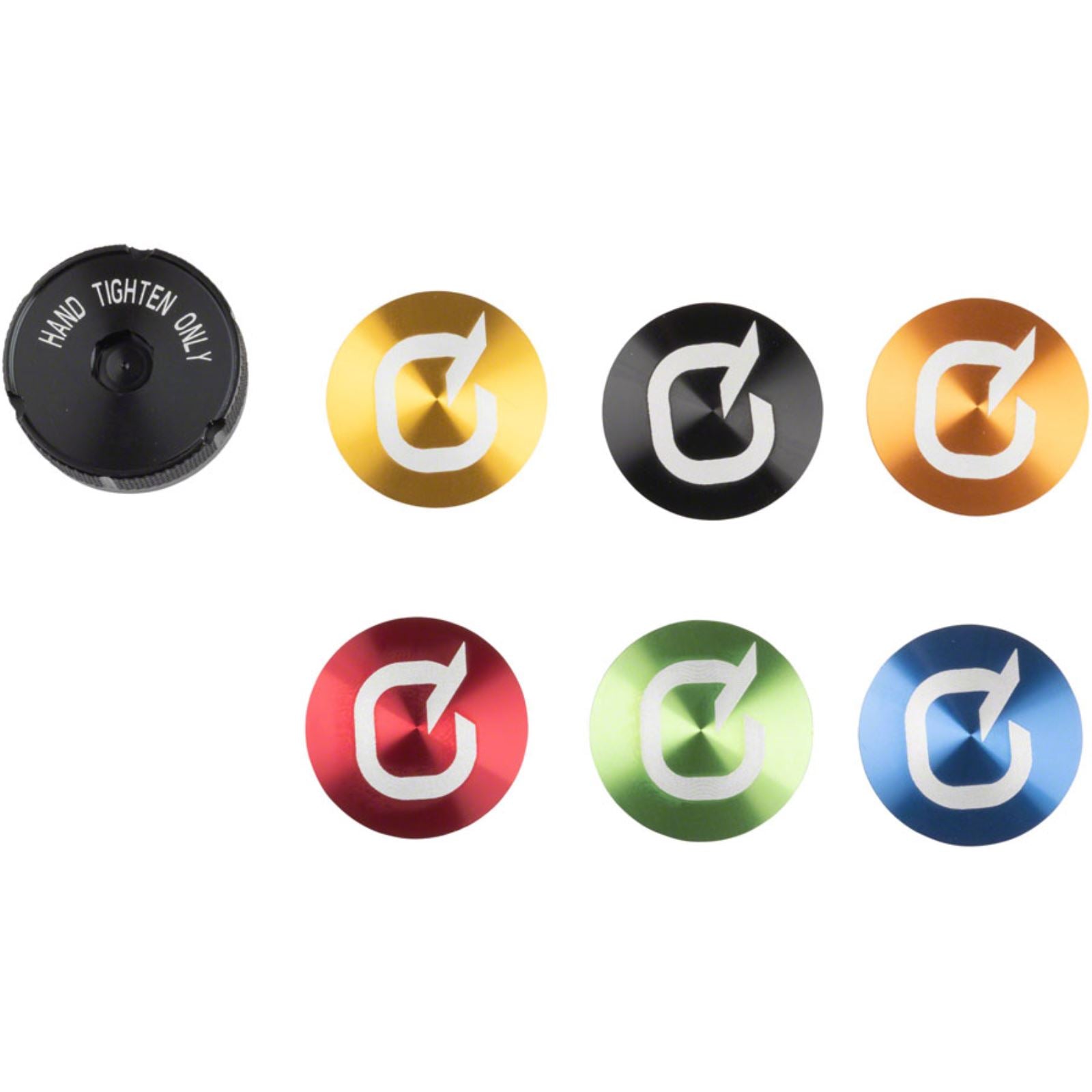 Quarq Battery Colored Decals - Black/Grey/Red/Blue/Orange/Green/Yellow [MPN: 00.7918.091.000]_1279979