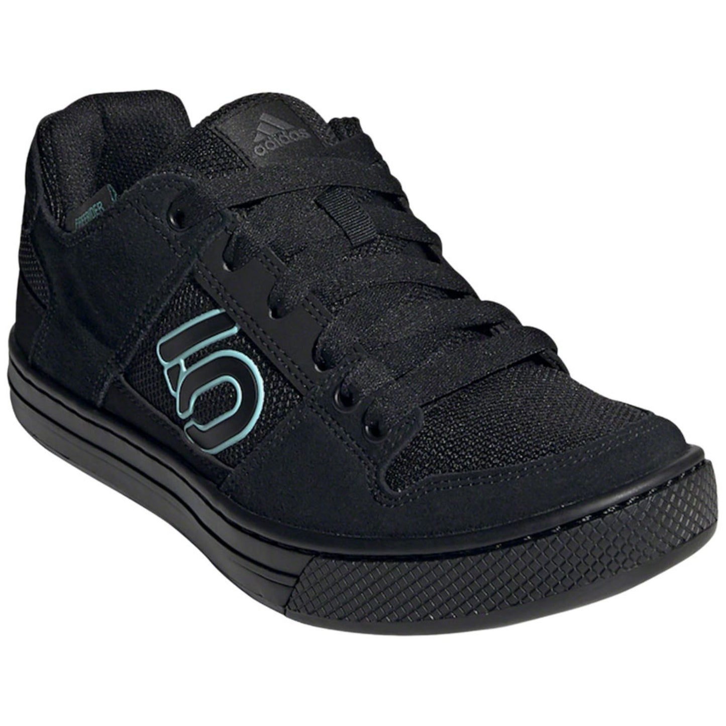 Five Ten Women's Freerider Flat Shoes - Black/Mint - 10.5 OPEN BOX [MPN: FX4449-10-]_2181379