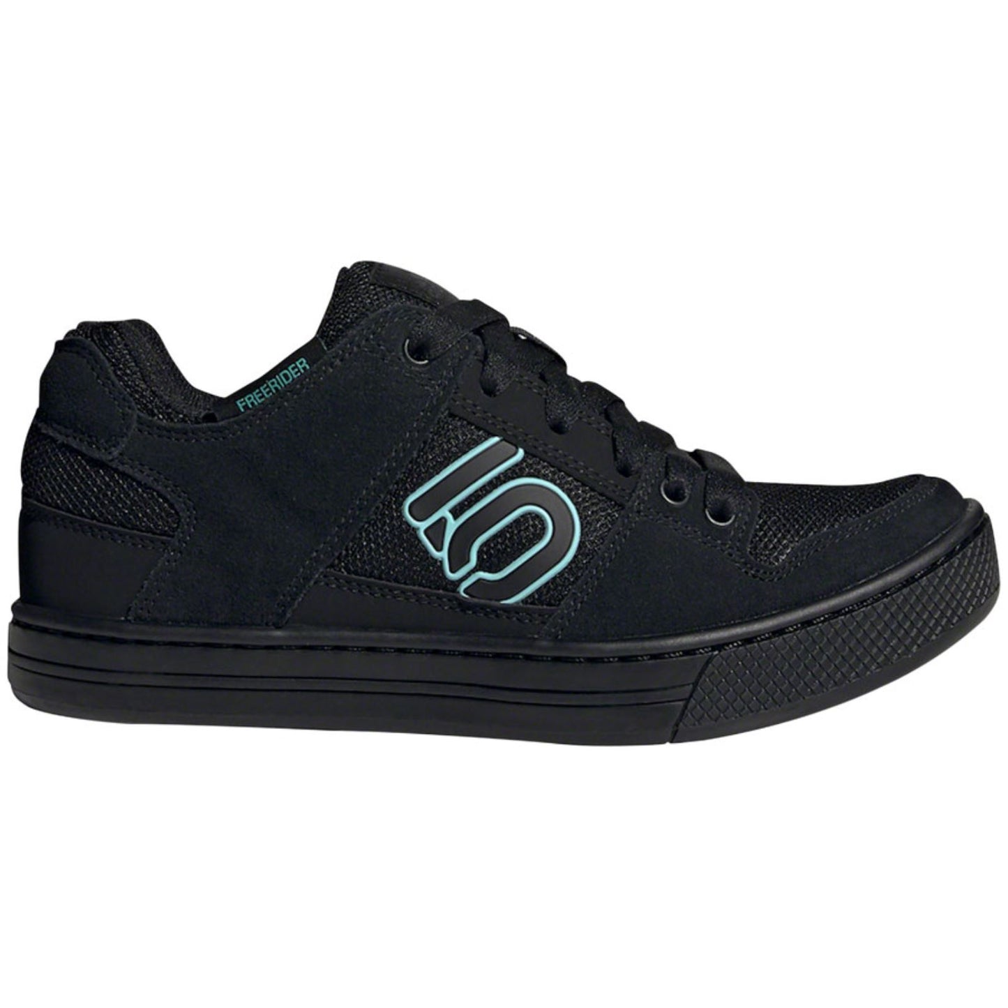 Five Ten Women's Freerider Flat Shoes - Black/Mint - 10.5 OPEN BOX [MPN: FX4449-10-]_2181380