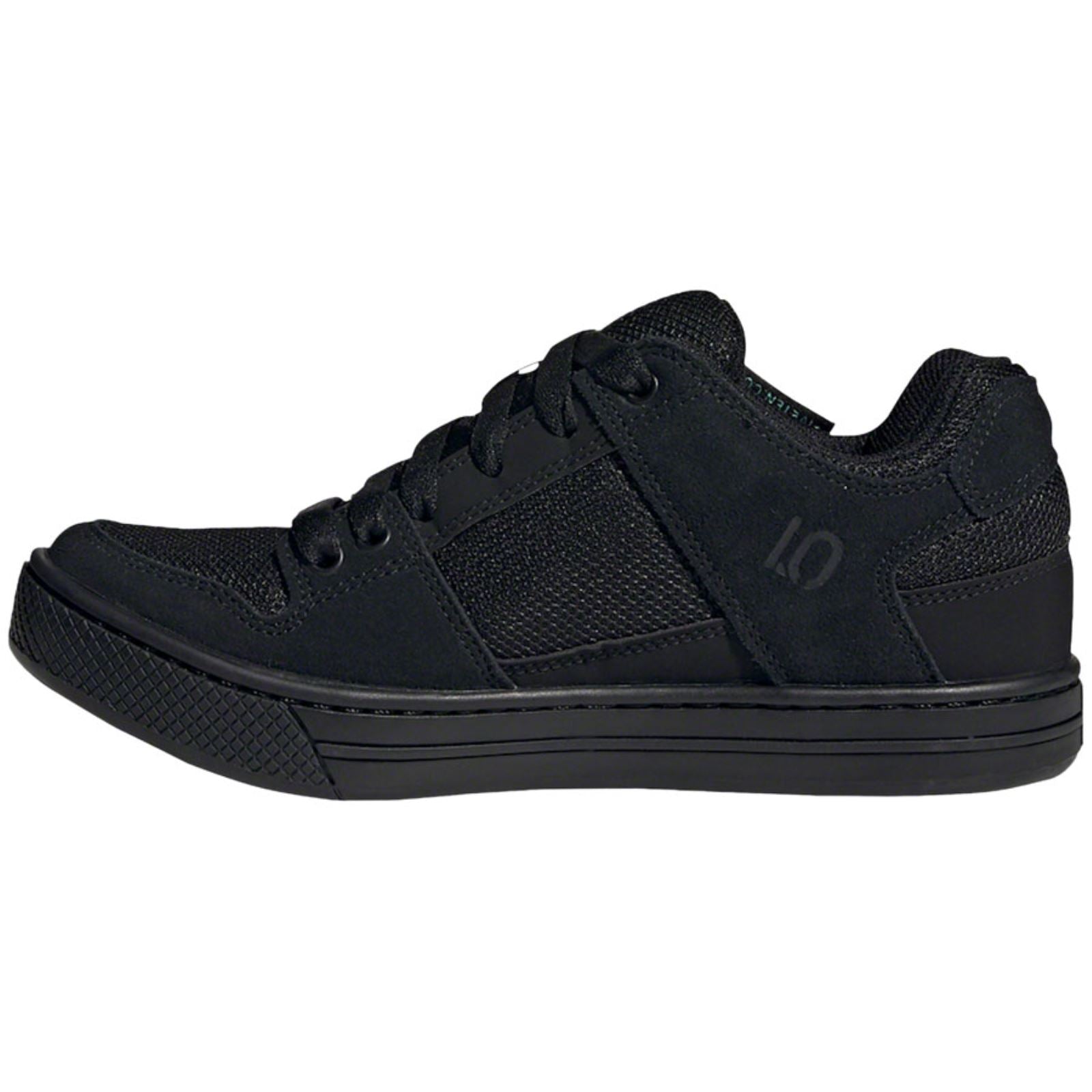 Five Ten Women's Freerider Flat Shoes - Black/Mint - 10.5 OPEN BOX [MPN: FX4449-10-]_2181381