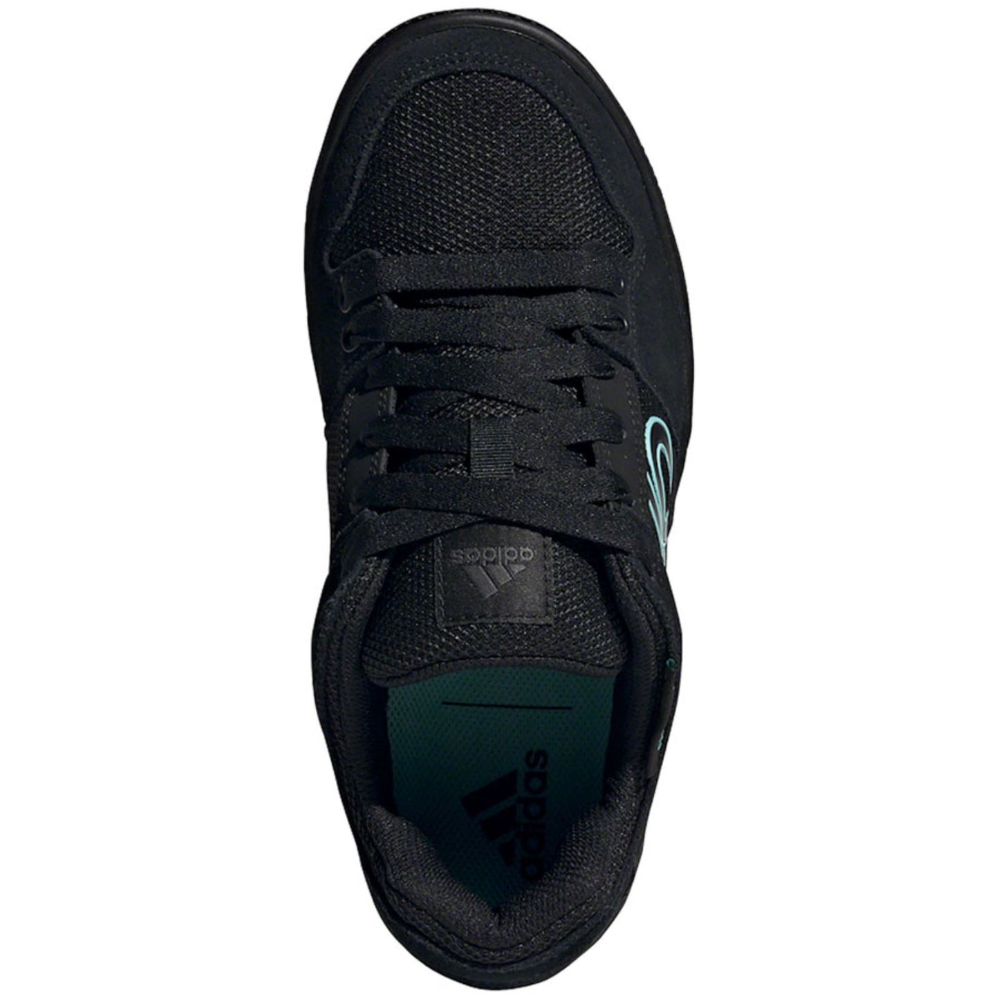 Five Ten Women's Freerider Flat Shoes - Black/Mint - 10.5 OPEN BOX [MPN: FX4449-10-]_2181382